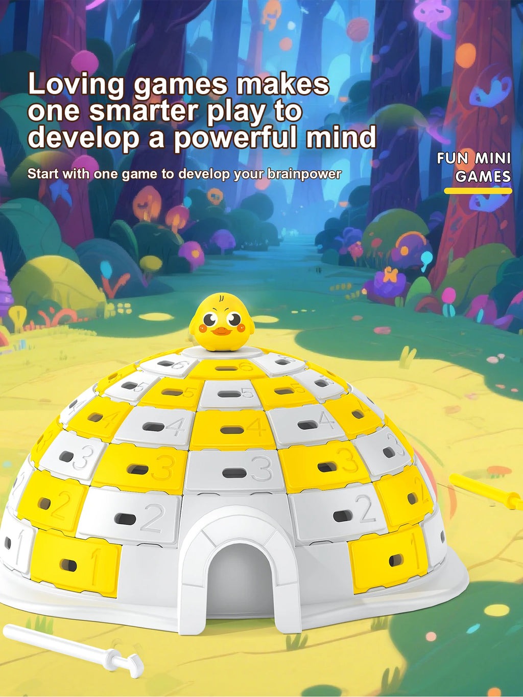Children's Ice Breaking Challenge Toys Puzzle Hands on Brainstorming Desktop Games Parent Child Interaction Gifts