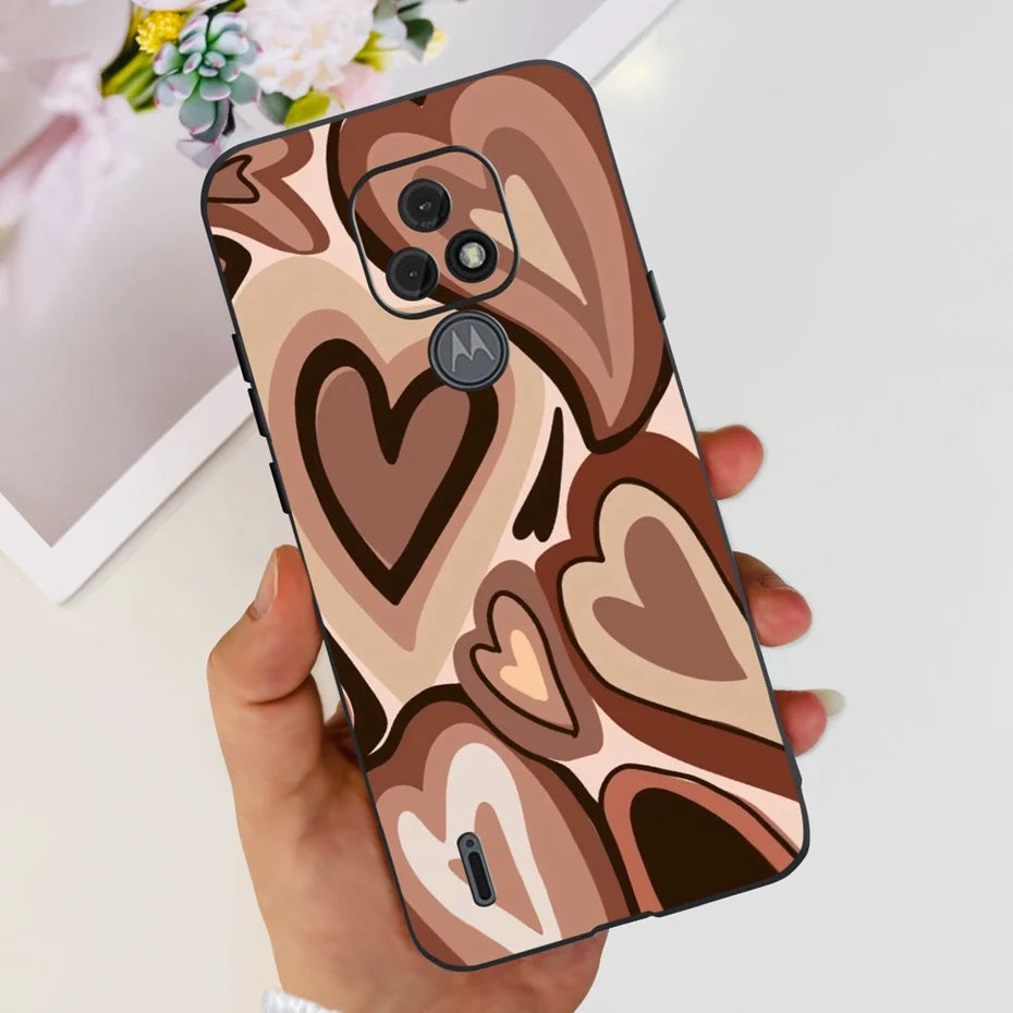 Fashion Phone Case For Motorola Moto E7 / Moto E7 Plus / Moto E7 Power / Moto E7i Power Soft SIlicone TPU Back Cover Bumper