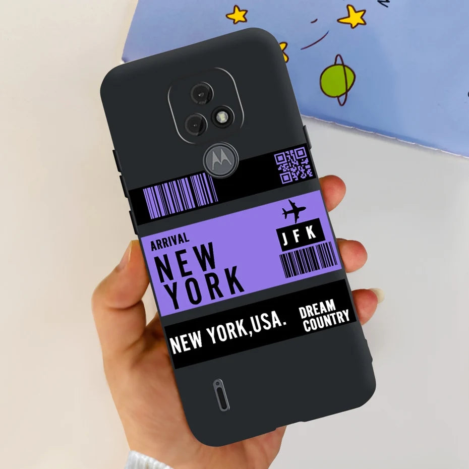 Fashion Phone Case For Motorola Moto E7 / Moto E7 Plus / Moto E7 Power / Moto E7i Power Soft SIlicone TPU Back Cover Bumper