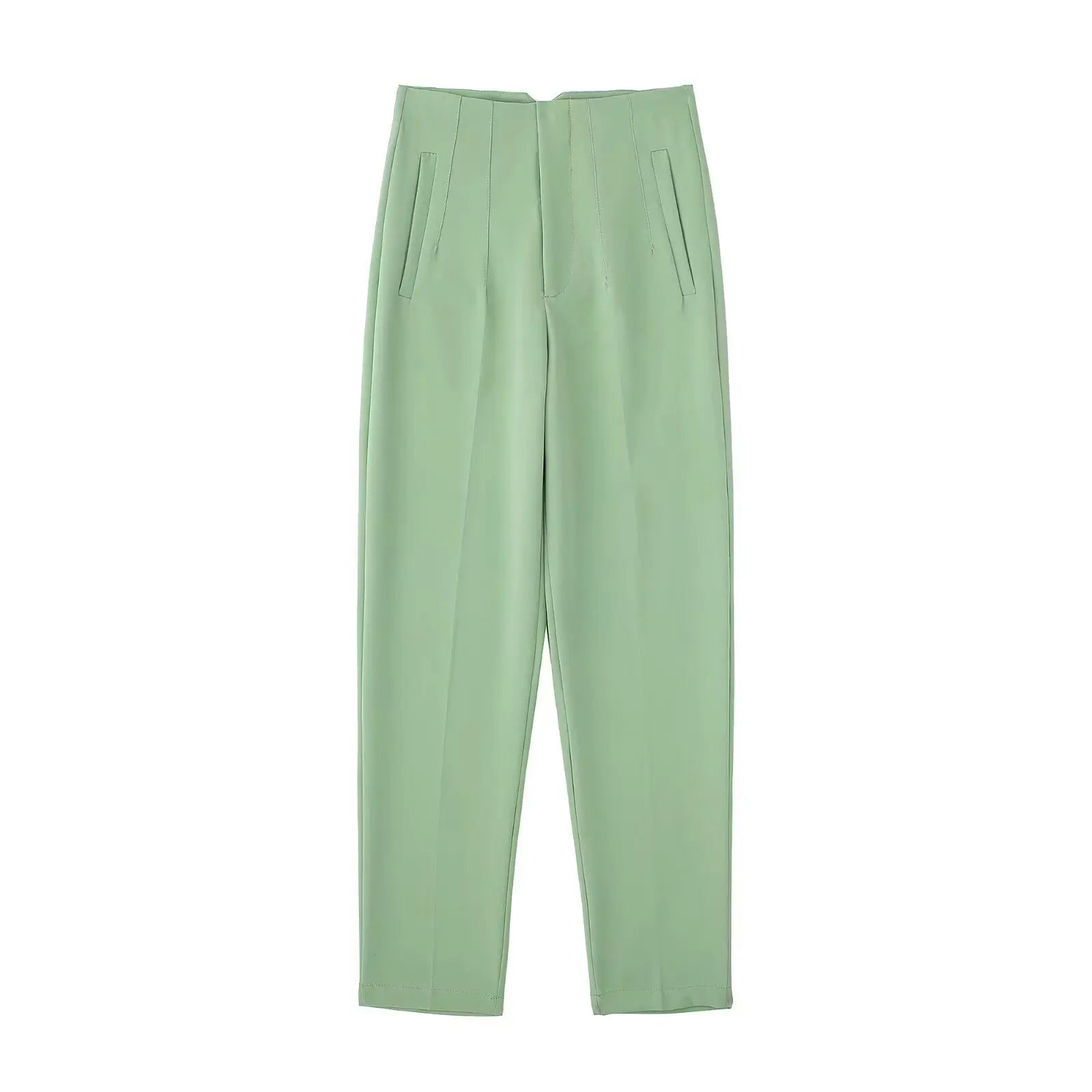HH Women Elegant Solid Pencil Pants High Waist Pant For Women Casual Streetwear Woman Trousers Office Wear Chic Pant