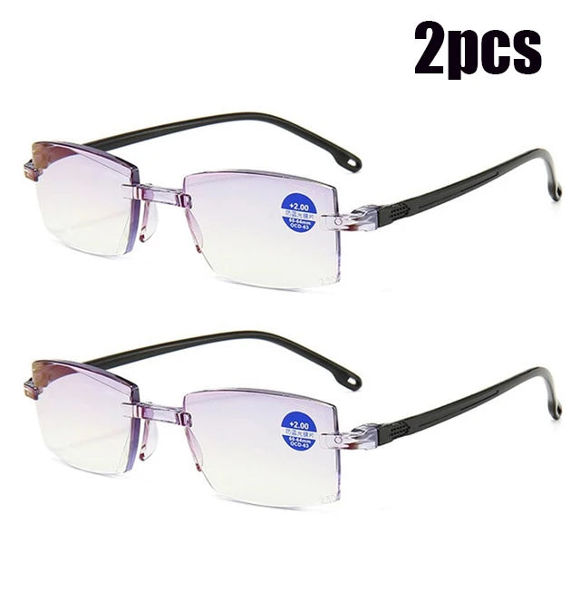 IENJOY Half-frame Reading Glasses Gafas de lectura para hombres High Quality Business Glasses Presbyopic Eyeglasses 1.0 2.0 3.0