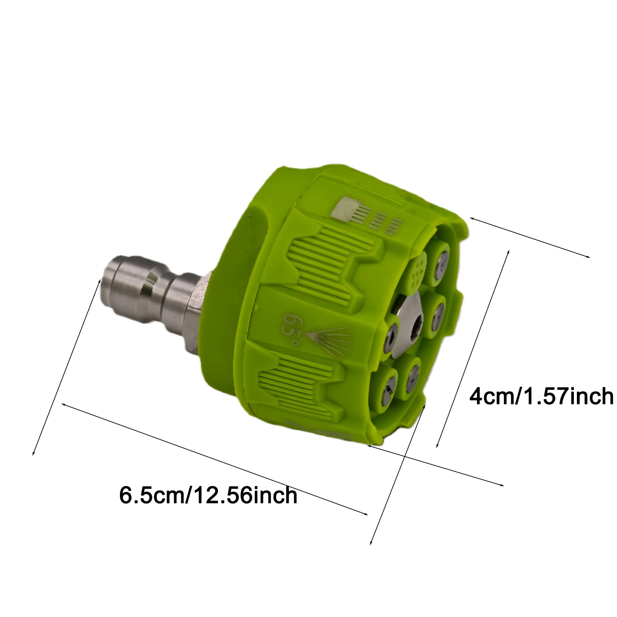 High Pressure Car Wash Nozzle 6 in 1 Multifunctional 14 Inch Design Suitable for 1/4 Inch Pressure Washer Machines