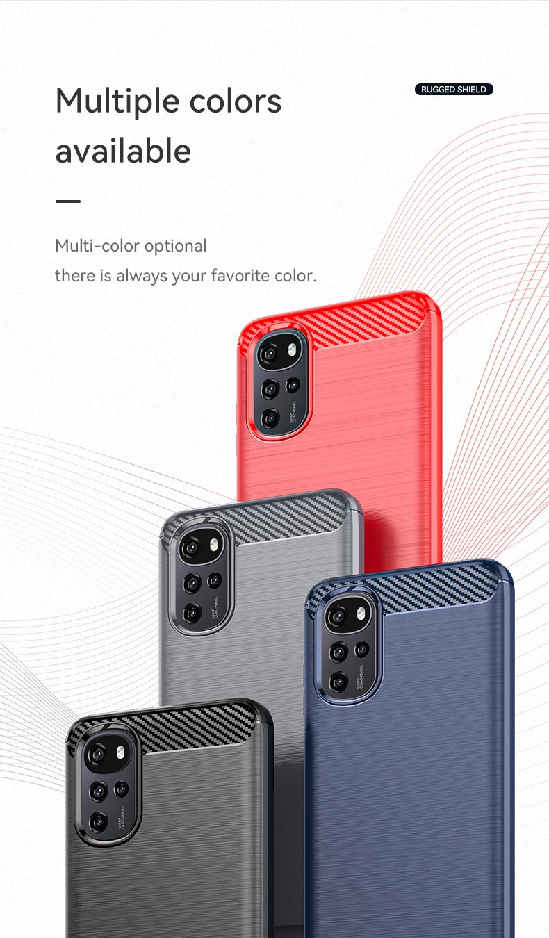 For Motorola Moto G22 Case For Motorola Moto G22 Coque Shockproof Protective Silicone Phone Bumper For Moto G22