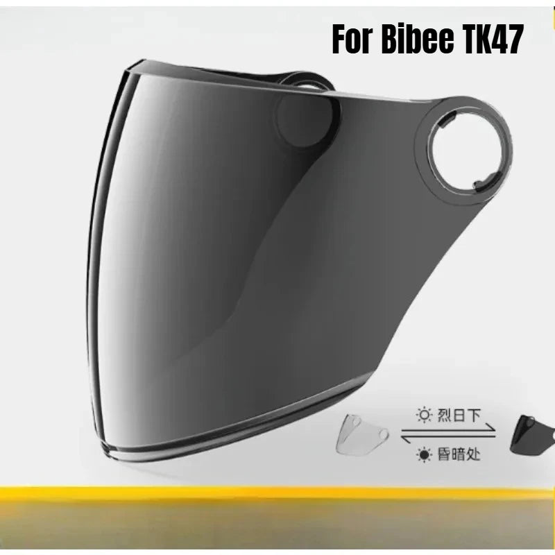 For Bibee TK47 Electric Motorcycle Helmet Accessories: High-Definition Visors, Breathable Linings Accesorios Para Moto