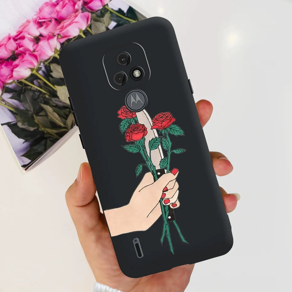 Fashion Phone Case For Motorola Moto E7 / Moto E7 Plus / Moto E7 Power / Moto E7i Power Soft SIlicone TPU Back Cover Bumper
