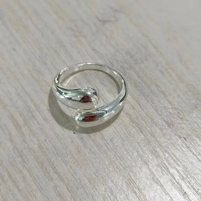 Rings for Women Stainless Steel Rings Classic Gold Color Adjustable Rings Wedding Aesthetic Jewelry Gift Anillos Para Hombres