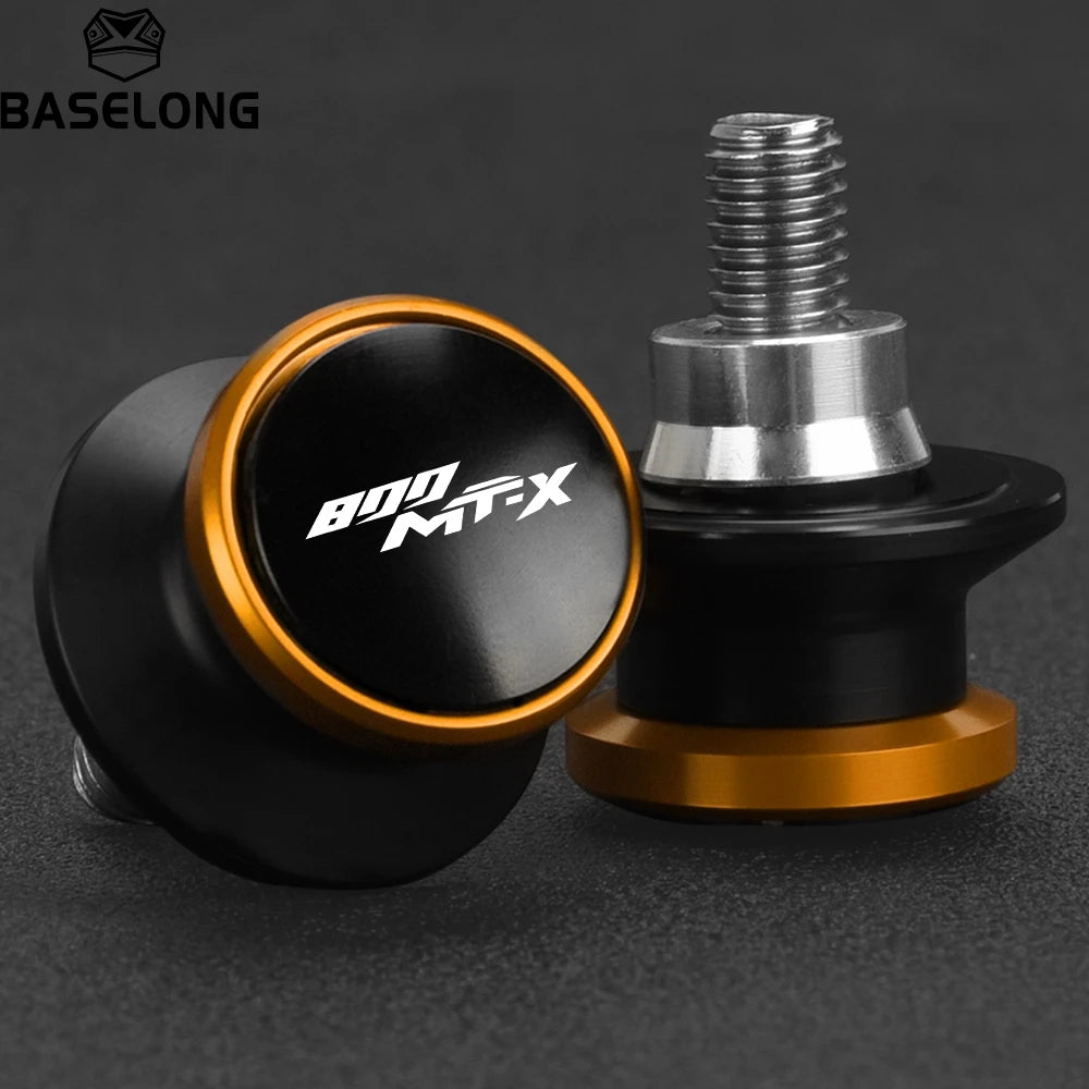 For CF MOTO CFMOTO 800MT-X 800MTX 800 MT-X MTX 800 2024 2025 2026 M10 Motorcycles Aluminum Swingarm Spools Slider Stand Screws