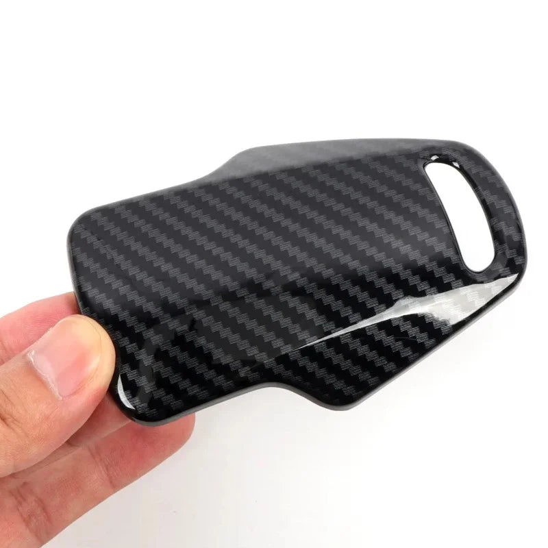 Car Accessories For Chevrolet Corvette C8 2020-2025 ABS Carbon Fiber Style Interior Gear Shift Knob Head Cover Trim 1pcs
