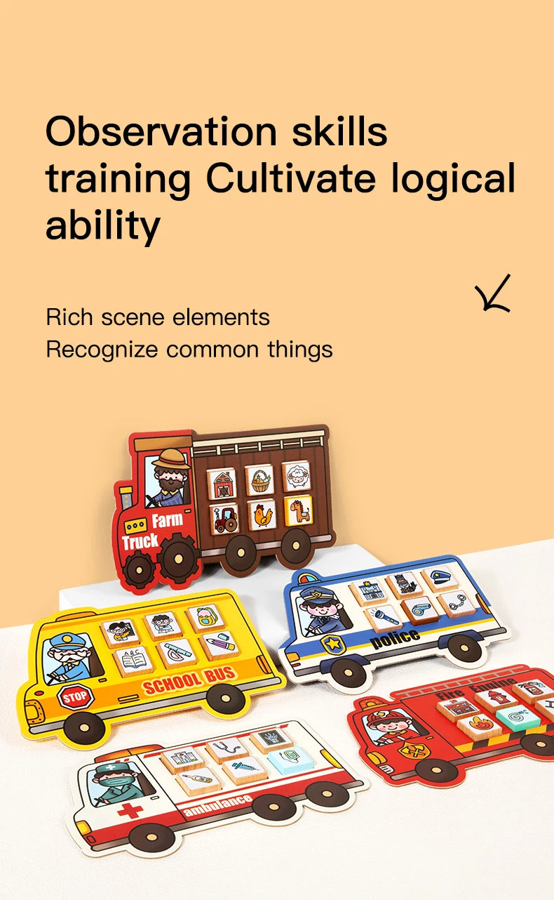 Paired Toys Parent-Child Interactive Teaching Tools Designed To Develop Observation Concentration And Logical Thinking Skills