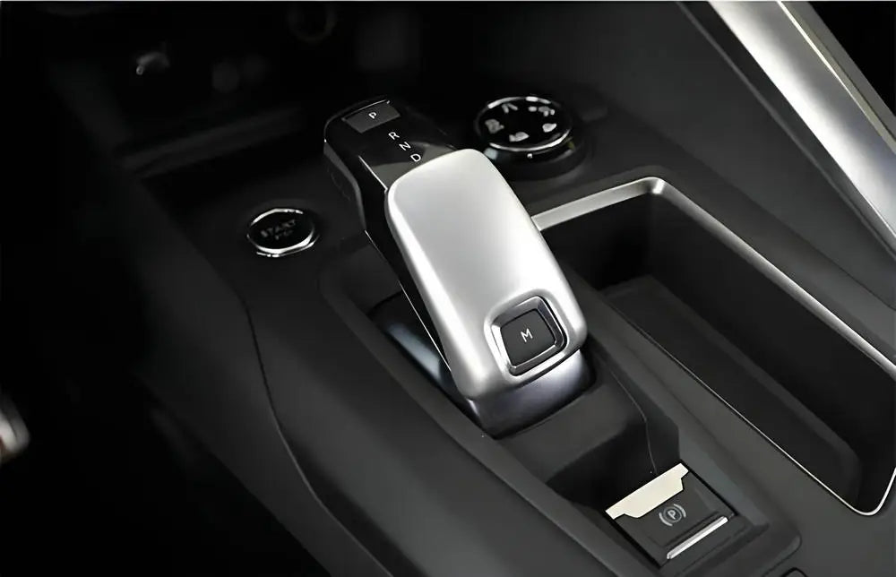 Car Shift Handle Decoration Cover Accessories For Peugeot 3008 5008 GT Citroen C5 Aircross 2017 2018 2019 2020 2021 2022 2023