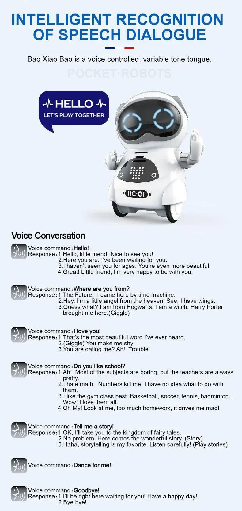 Electronic Toy Robot Smart AI Desktop Pet Emotional Intelligent Companion Touch Intractive Toys Adult Robots Fun Gifts