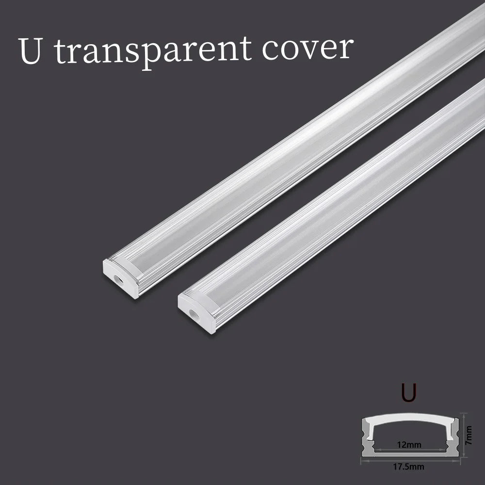 1-30pcs/Lot perfil aluminio led Corner Aluminium Profile Channel Holder for LED Strip Light Bar Cabinet Lamp Kitchen Closet