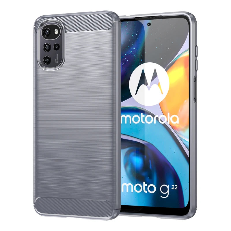 For Motorola Moto G22 Case For Motorola Moto G22 Coque Shockproof Protective Silicone Phone Bumper For Moto G22