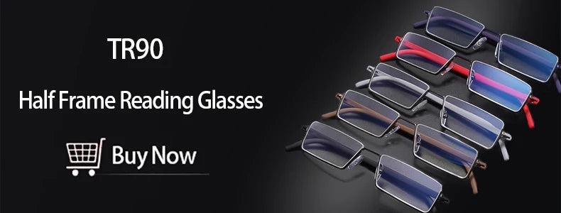IENJOY Half-frame Reading Glasses Gafas de lectura para hombres High Quality Business Glasses Presbyopic Eyeglasses 1.0 2.0 3.0