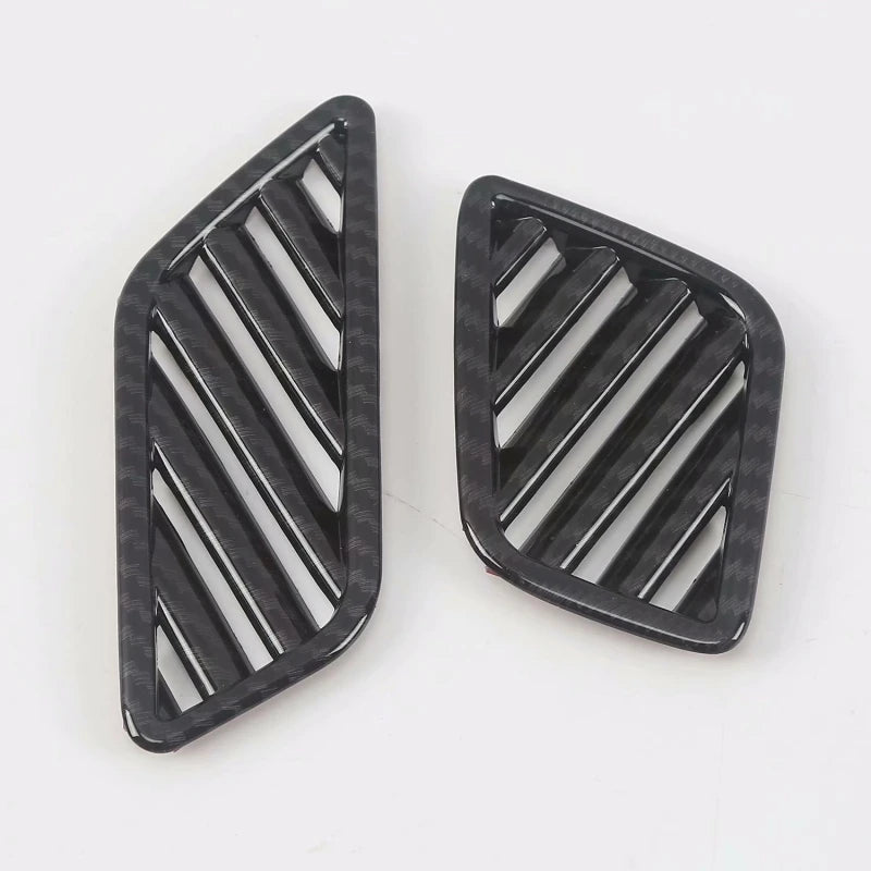 For Audi Q5 2018-2020-2022 Accessories LHD Car Side Air Conditioning AC Outlet Vent Decoration Cover Trim Car Styling