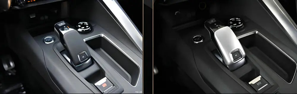 Car Shift Handle Decoration Cover Accessories For Peugeot 3008 5008 GT Citroen C5 Aircross 2017 2018 2019 2020 2021 2022 2023