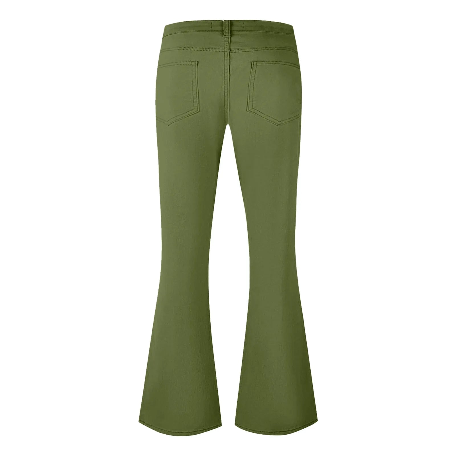 Flare Pants Men Spring Solid Color Daily Simple Classic Trousers Chic Comfortable Hip Hop Mopping Bottoms Disco Flared Pants