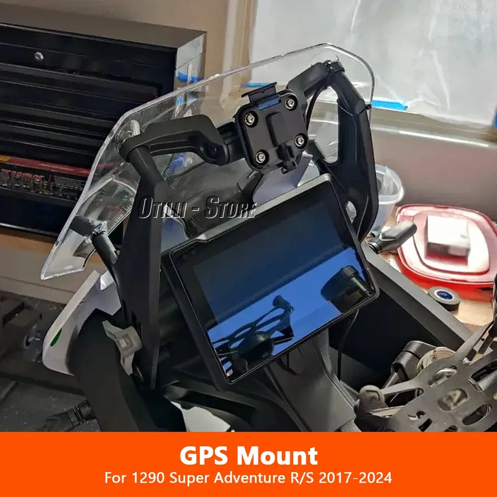 2017-2024 For 1290 Super Adventure R 1290 SUPER ADVENTURE S Motorcycle Accessories GPS Navigation Holder Mount Bracket