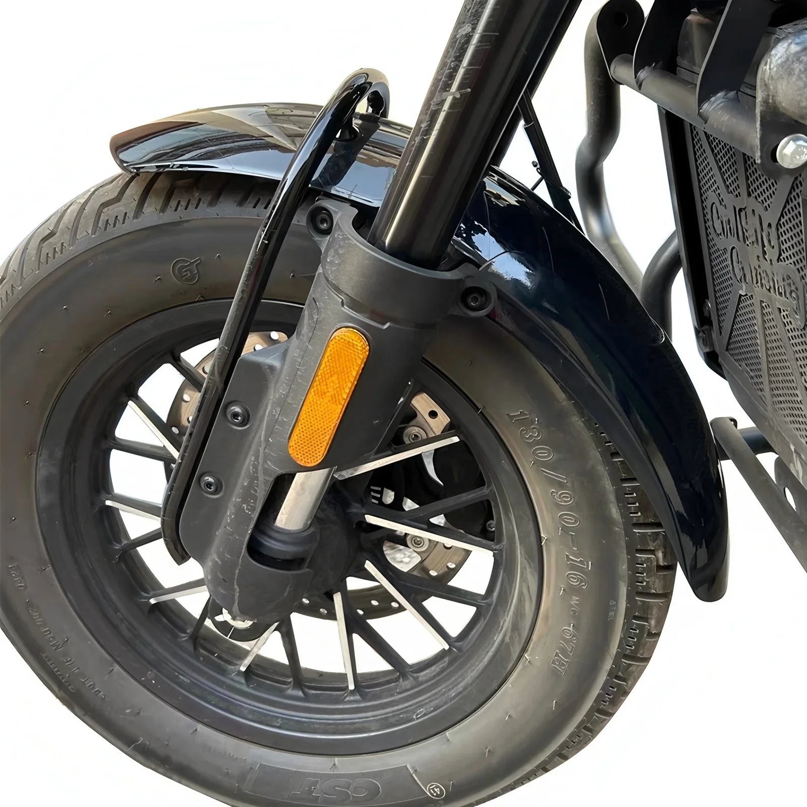 For CFMOTO CF MOTO 450 CLC 450 450CLC Motorcycle CLC450 Accessorie ABS Front Mudguard Fender Rear Extender Extension