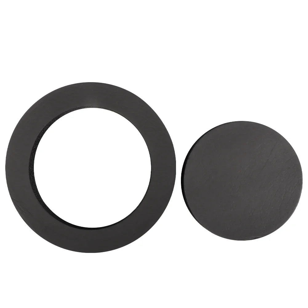4pcs 6.5" Car Door Soundproof Cotton Speaker Bass Ring Foam Woofer Pad Noise Sound Insulation ring Accessories