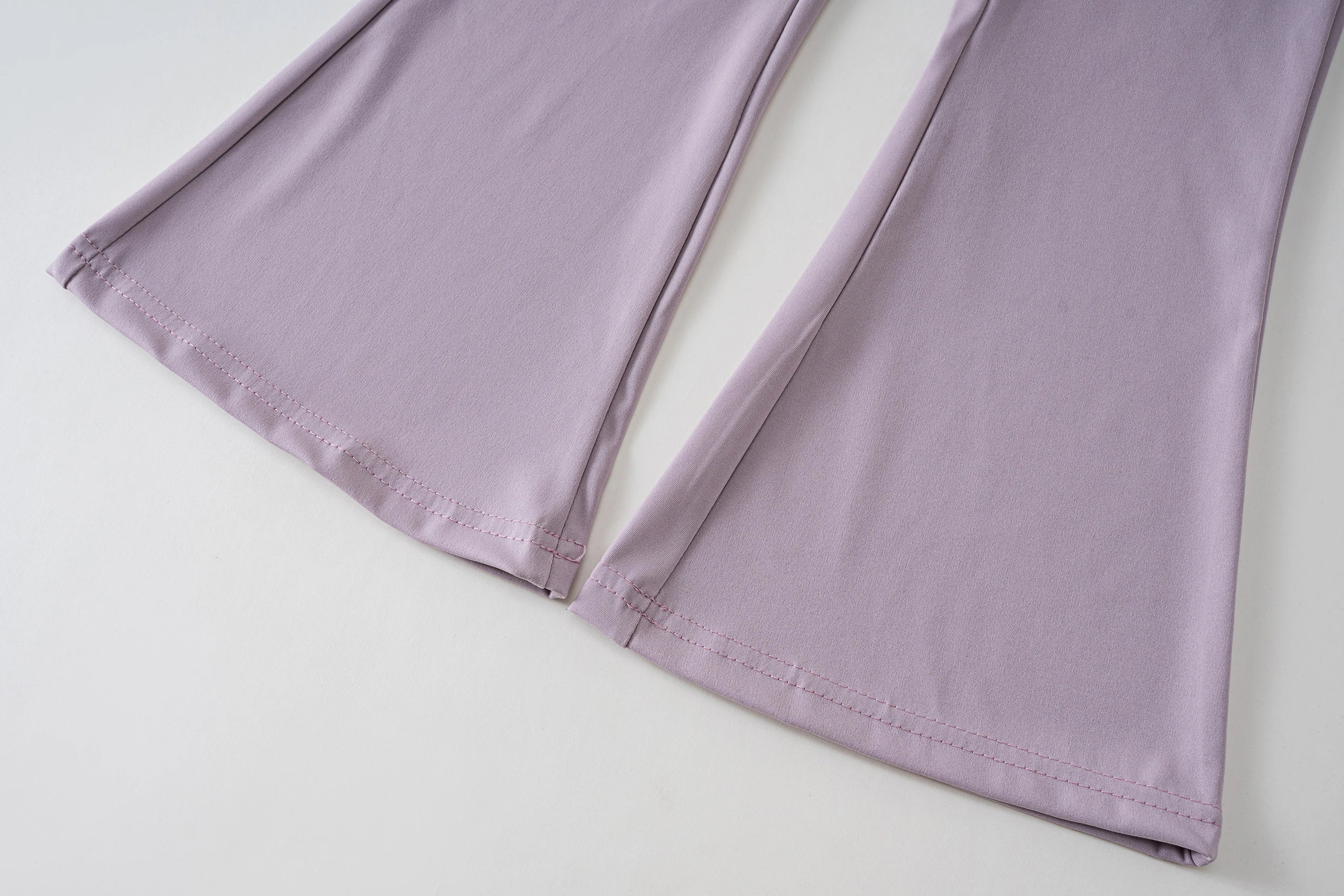 Girls Flared Pants High Waist Yoga Leggings Teenagers Stretch Elastic Waistband Kids Sportswear Trousers Autumn Spring