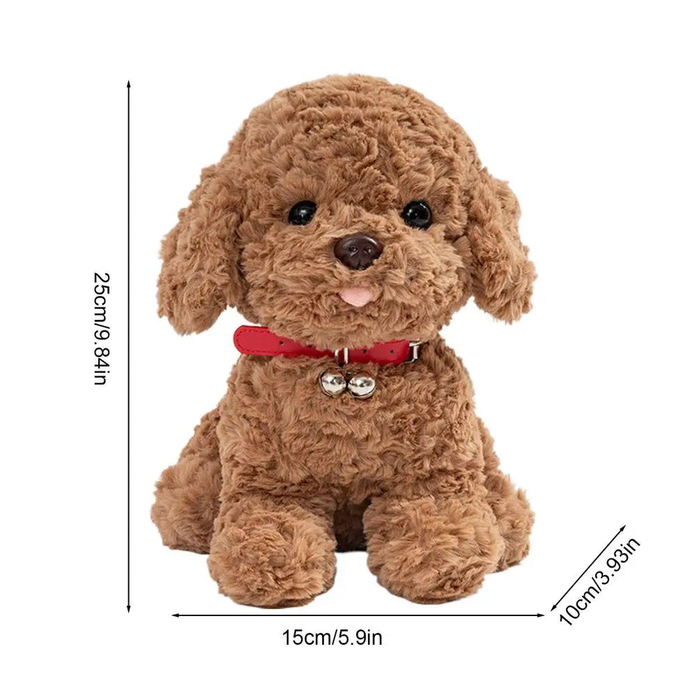 Interactive Robot Puppy Plush Toy - Realistic Pet Toy Moving, Talking Electronic Puppy Dog for Kids, Boys, Girls, Teens