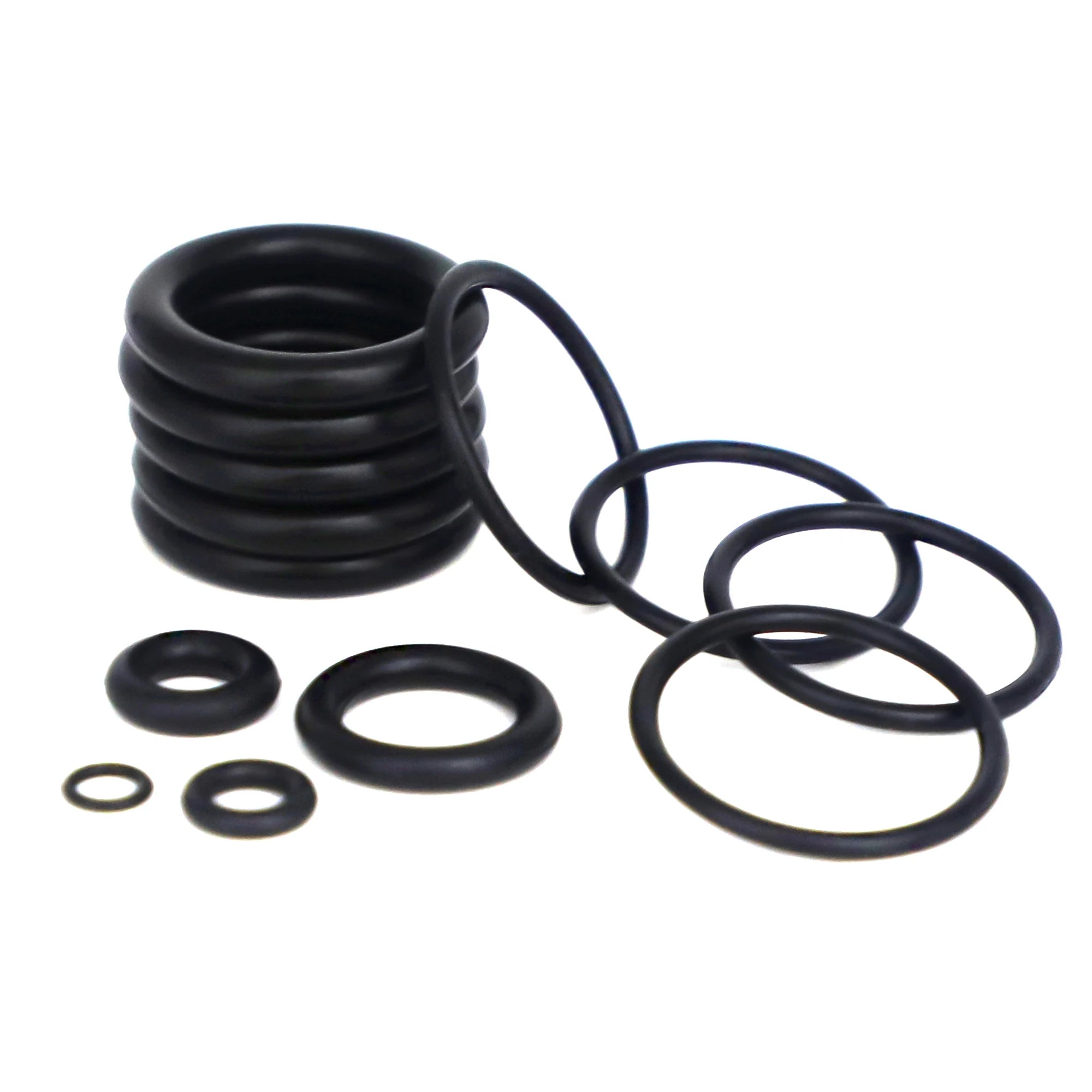 255pcs Rubber O Rings Kit, 18 Size Metric NBR Washer Gasket Sealing Assortment Kit, for Plumbing Faucet, Automotive, Air Or Gas