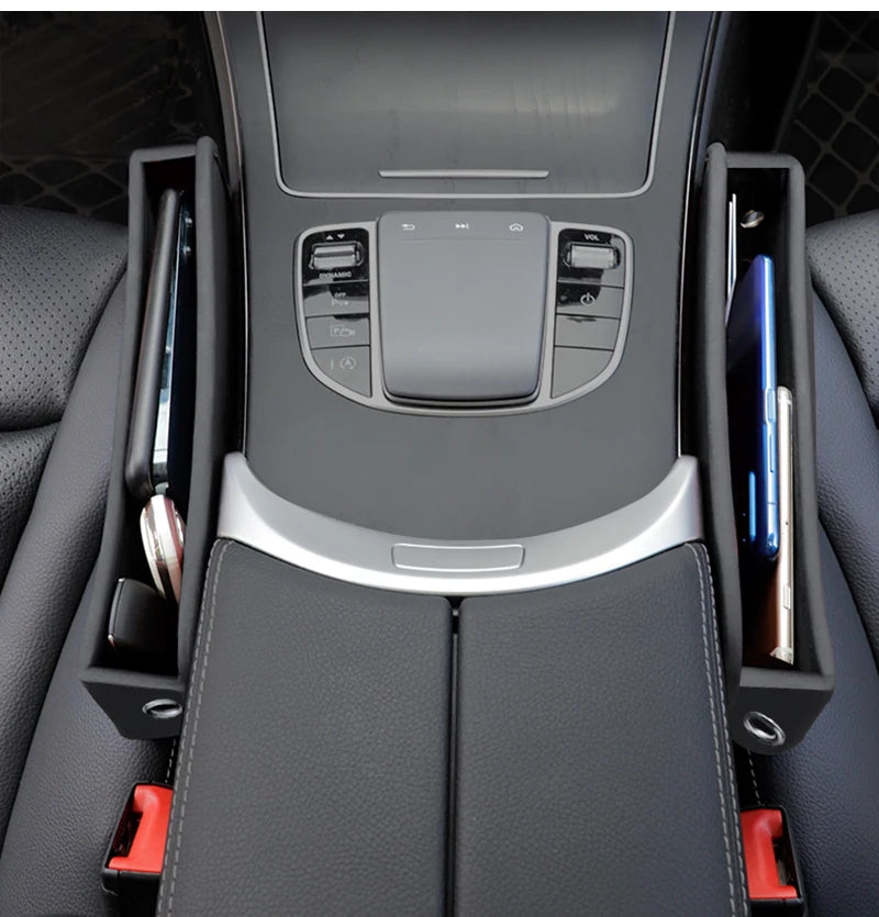 Car Accessories Seat Gap Organizer Box Leak-proof Storage Bag For Chevrolet Z71 Aveo Impala Lacetti Malibu Sail SS Cruze Sonic