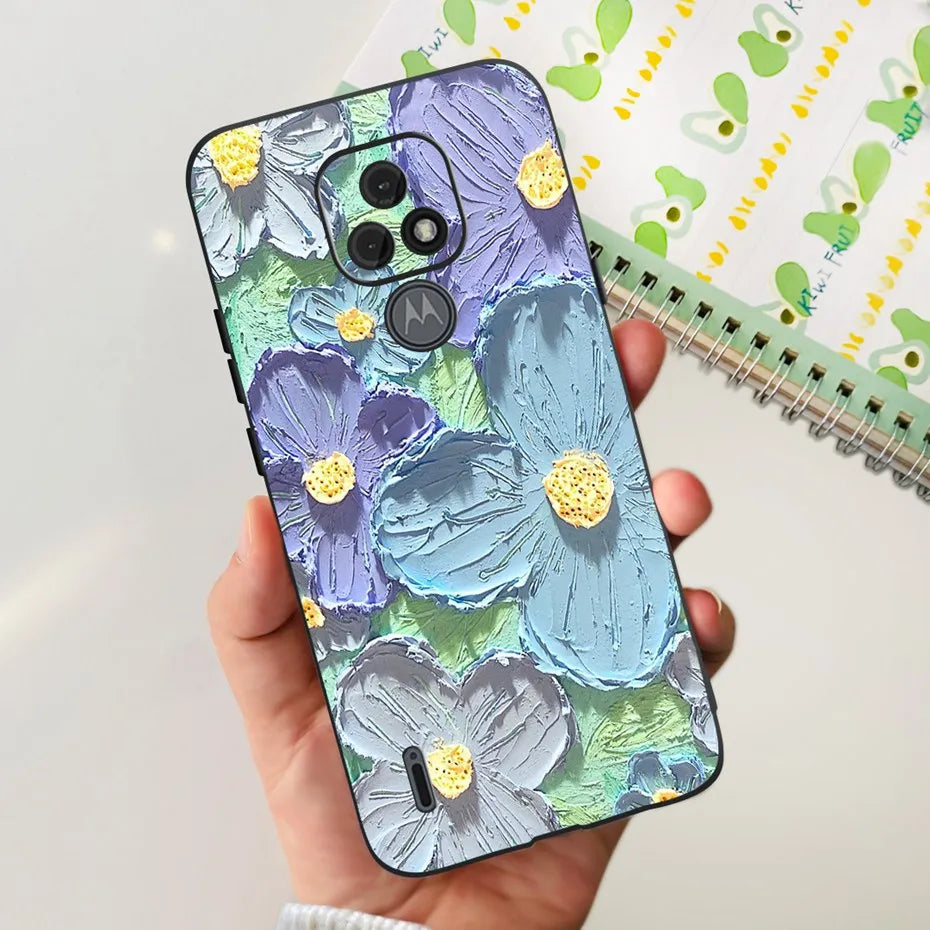 Fashion Phone Case For Motorola Moto E7 / Moto E7 Plus / Moto E7 Power / Moto E7i Power Soft SIlicone TPU Back Cover Bumper