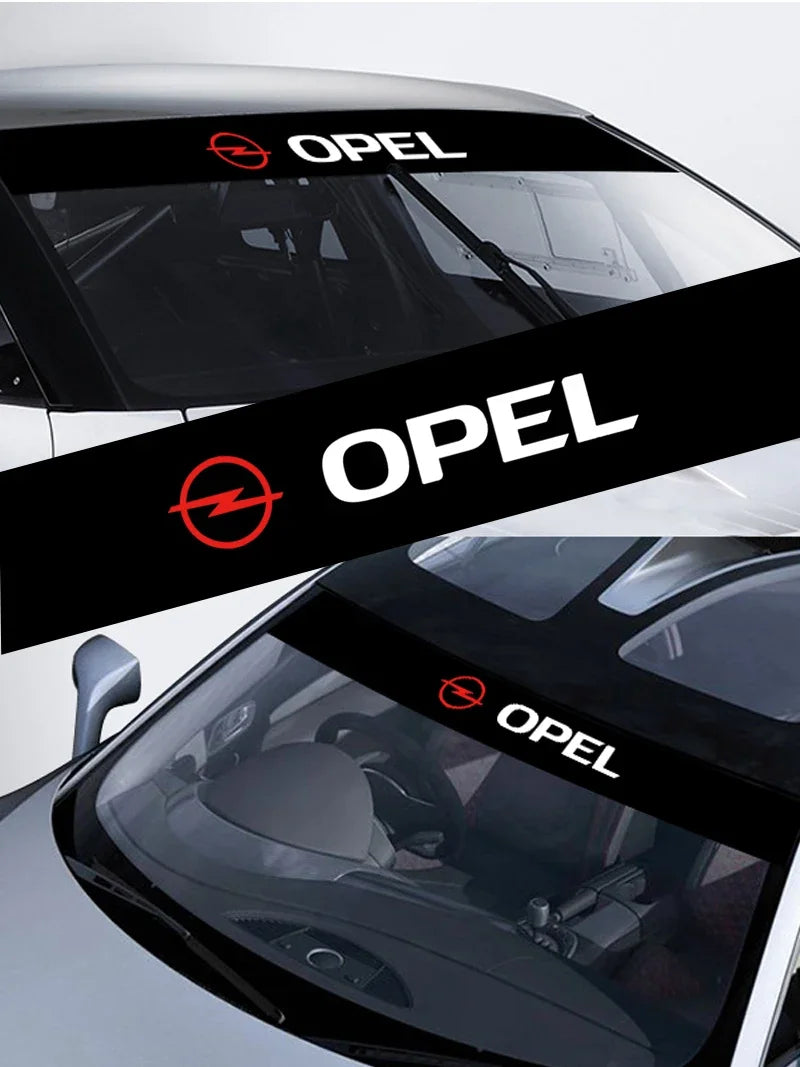 Car Front Rear Windshield Decoration Accessories Stickers For Opel Astra j Insignia Astra g Corsa Zafira b Mokka Vivaro Meriva