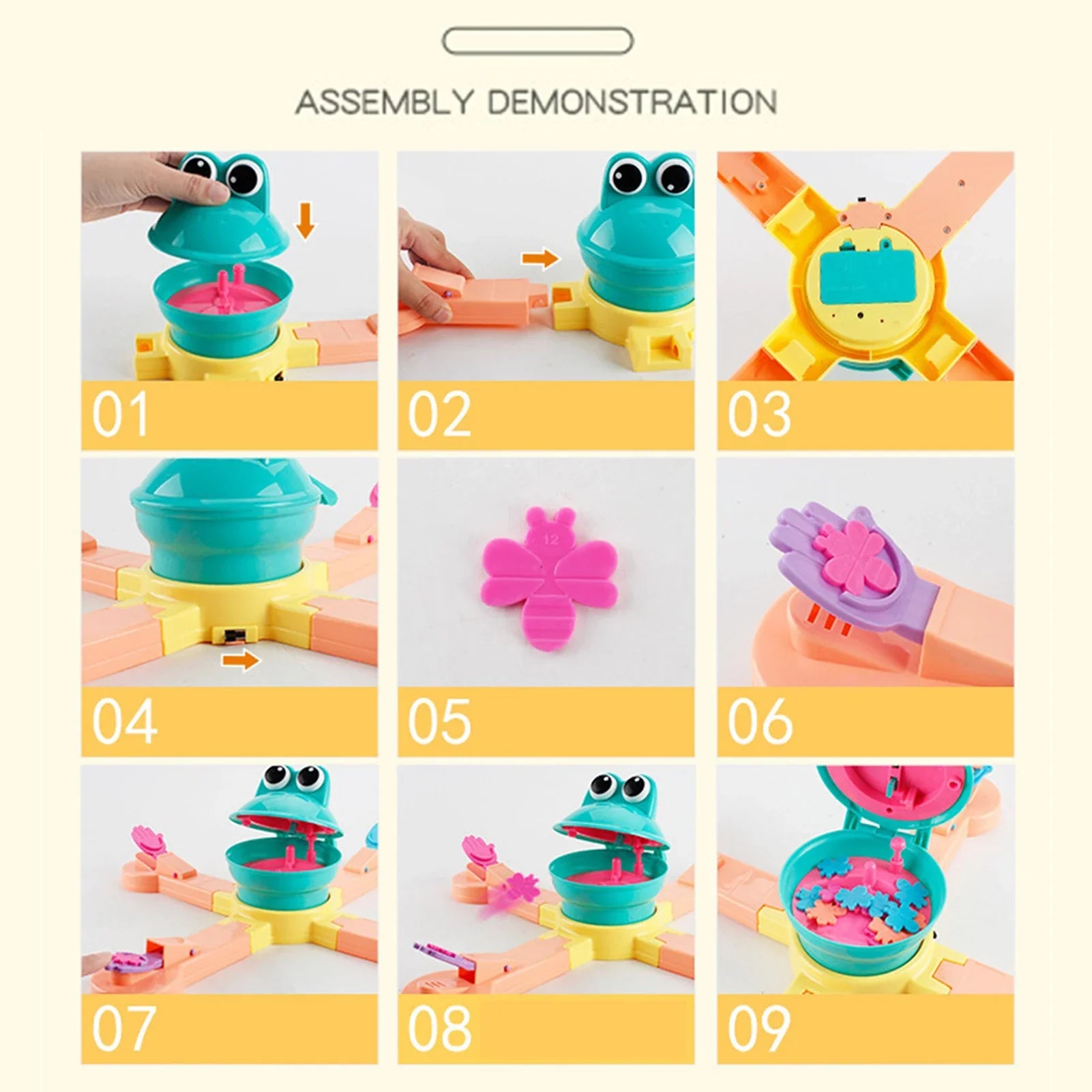 2026 Electric Interactive Frog Toys for Children Party Game Multiplayer Educational Parent-Child Game Kids Birthday Xmas Gifts