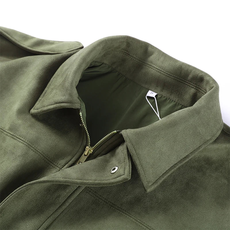 Fashion Coat Short Pant Women Set Casual Loose Lapel  Button Long Sleeve Female Jacket Suit 2025 Autumn High Street Lady Sets