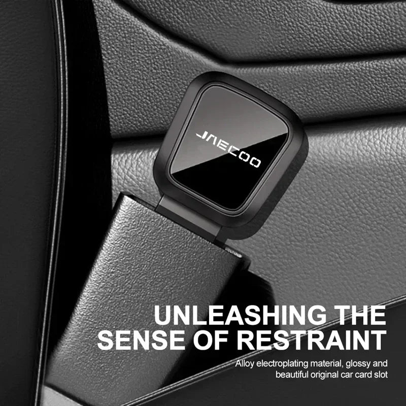 For Chery Jaecoo J7 J8 2023 2024 2025+ Car Interior Accessories Car Seat Belt Clip Extension Plug Car Safety Seat Lock Buckle