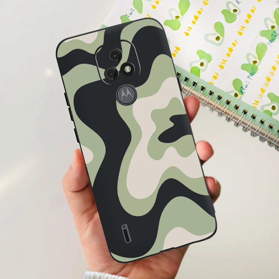 Fashion Phone Case For Motorola Moto E7 / Moto E7 Plus / Moto E7 Power / Moto E7i Power Soft SIlicone TPU Back Cover Bumper