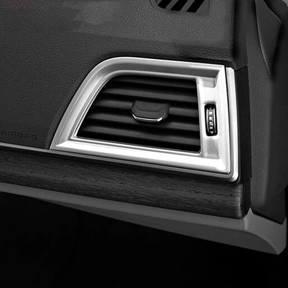 For Audi Q5 2018-2020-2022 Accessories LHD Car Side Air Conditioning AC Outlet Vent Decoration Cover Trim Car Styling