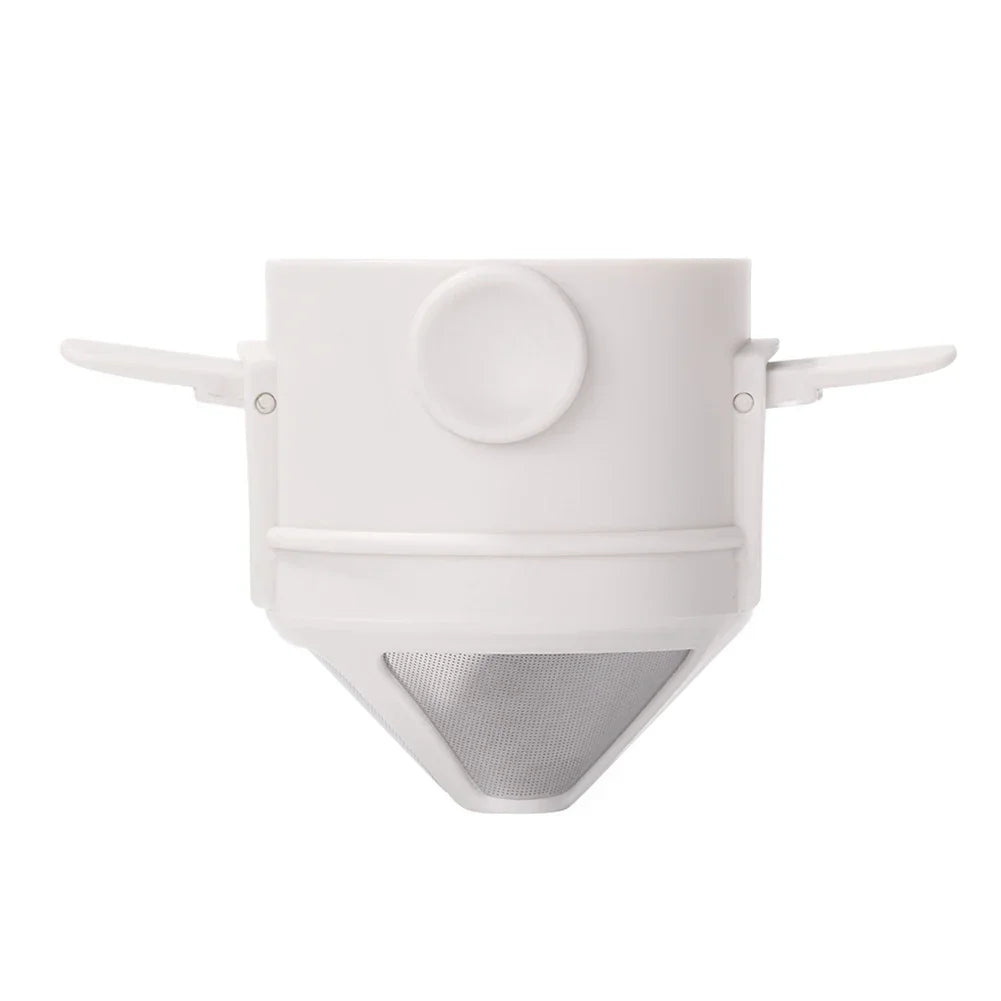 Foldable Portable Coffee Filter Coffee Maker Stainless Steel Drip Coffee Tea Holder Reusable Paperless Pour Over Coffee Dripper