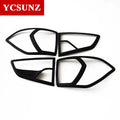 ABS Tail Light Cover For Ford Ecosport 2013 2014 2015 2016 2017 Rear Lamp Decoration Car Accessories