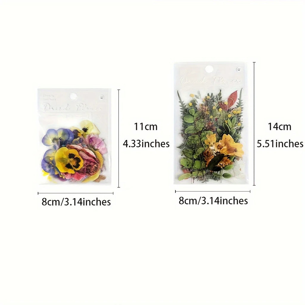 40 pcs Rose Plant PET Stickers Flowers And Leaf Scrapbook Deco Sticker Label Diary stationery Junk Journal Planner Materials