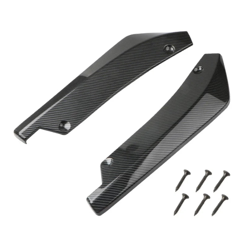 Car Surround Carbon Fiber Rear Package Corner Anti Collision Universal Exterior Modification Accessories Rear Spoiler Accessorie