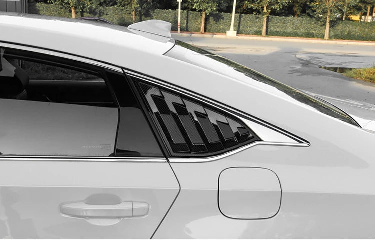 For Honda Accord 10th Gen Accessories 2018 2019 2020 2021 2022 Sport Style Air Vent Cover Rear Side Window Louvers