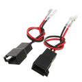 2 Pcs Car Audio Speaker Wiring Harness Adapter Connector PC2-805 for Audi for vw Etc ABS Plastic Car Audio Accessory