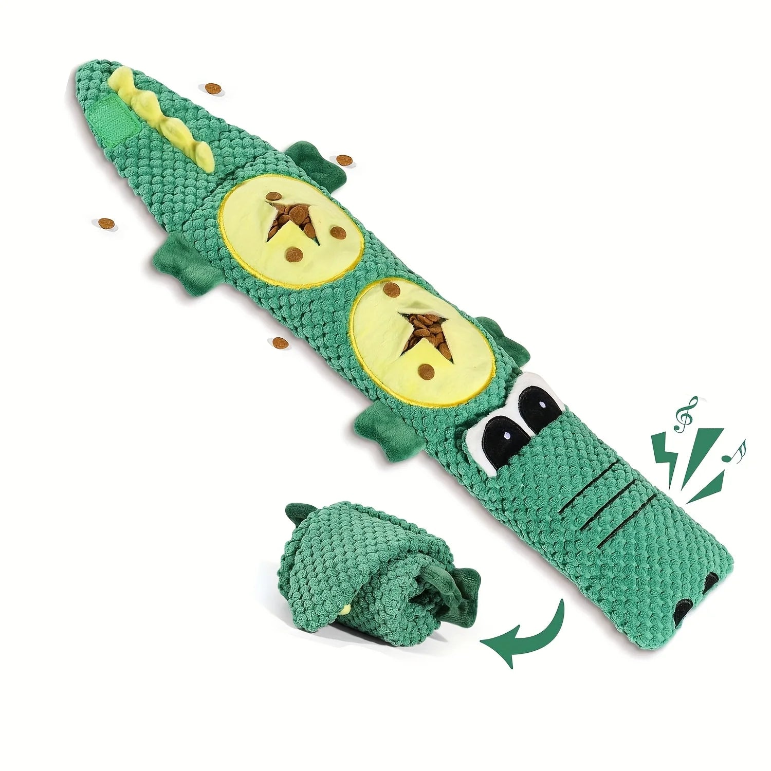 Interactive Toys Dog Toys for Aggressive Chewers, No Stuffing Interactive Dog Toys for Boredom and Teething, Squeaky Chew Toy
