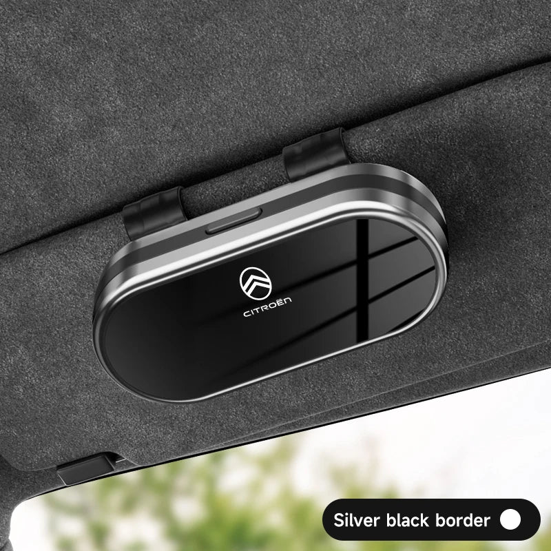 Car Sun Visor Sunglasses Case Glasses Holder Clip For Citroen C4 C3 C2 C1 DS3 Berlingo Xsara Picasso Car Accessories Glasses Box