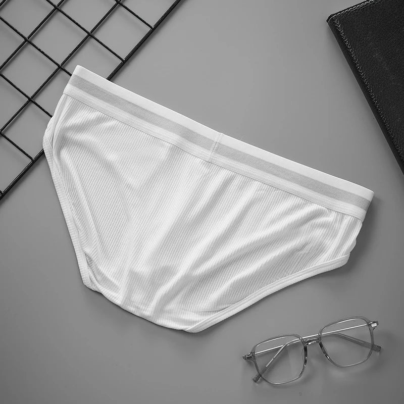Calzoncillos hombres U convex Low waist gay Boxers mens sexy underwear thin Threaded fabric sport ropa interior hombre GTOPX MAN