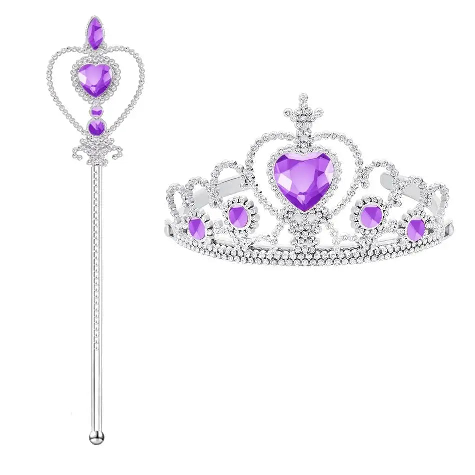 Rapunzel Dress Princess Costume Sets Children Birthday Carnival Halloween Party Fancy Girls Tangled Cosplay Clothes 2-10 Years