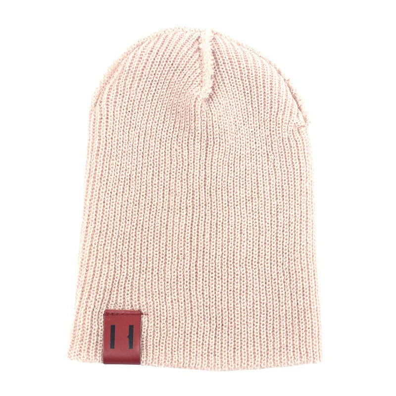 Knit Mother Kids Hat Baby Beanie for Boys Winter Baby Girl Hats Children Cap Infant Bonnet Toddler Accessories 1PC