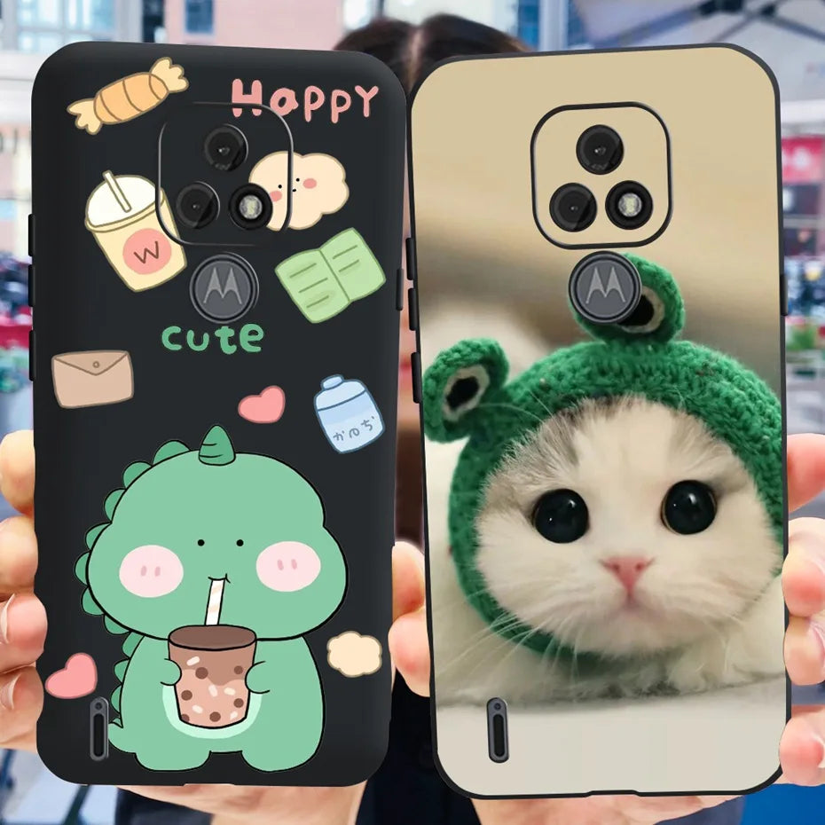 Fashion Phone Case For Motorola Moto E7 / Moto E7 Plus / Moto E7 Power / Moto E7i Power Soft SIlicone TPU Back Cover Bumper