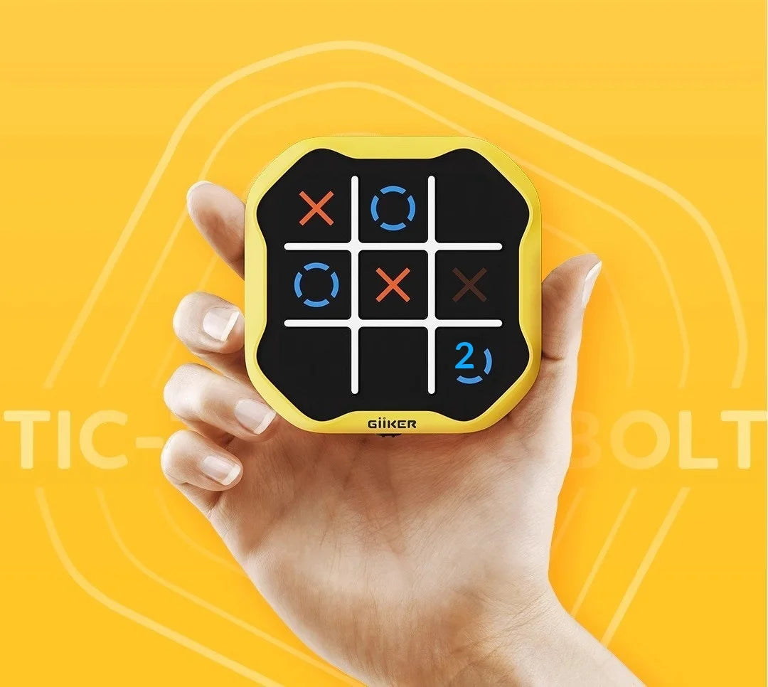 Giiker Tic Tac Toe 4 In 1 Electronic Puzzle Board Game Multiplayer Battle For Family Party Adults Leisure Entertainment