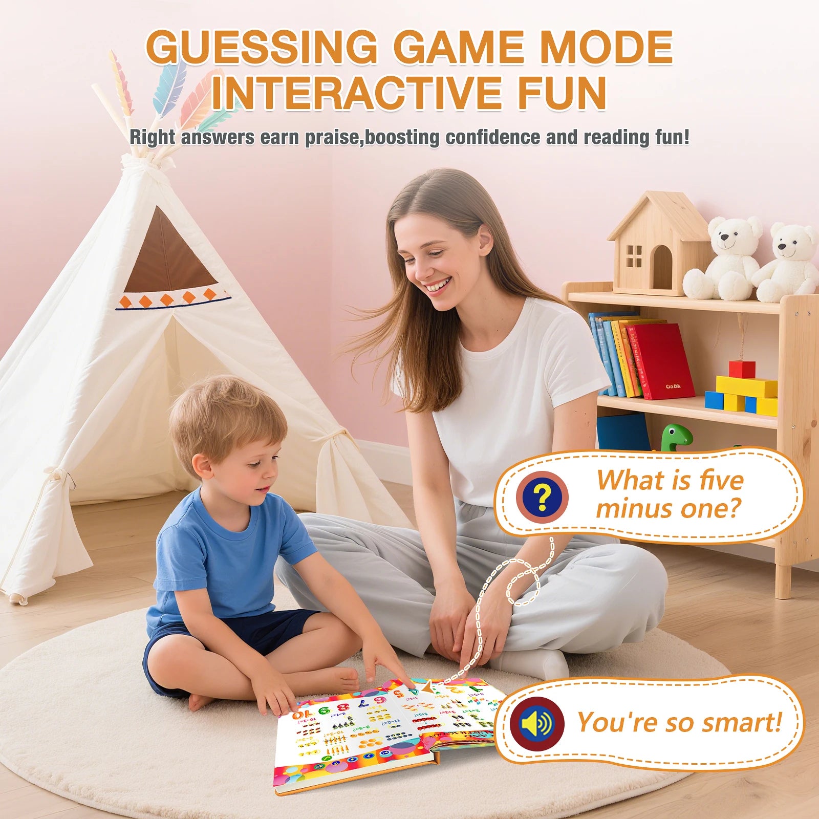 English e-books, Educational toy books, Interactive storybooks, Children's toys, Interactive toys, Toys for children with autism
