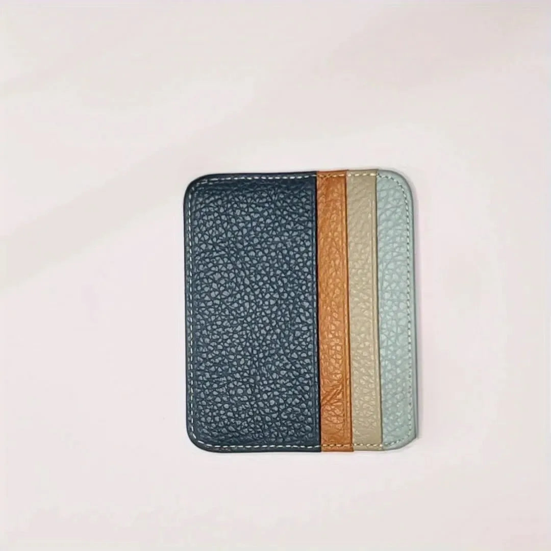 Ultra-thin Credit Card Holder, Wallet, Small Business Card Holder, with 6 Card Slots